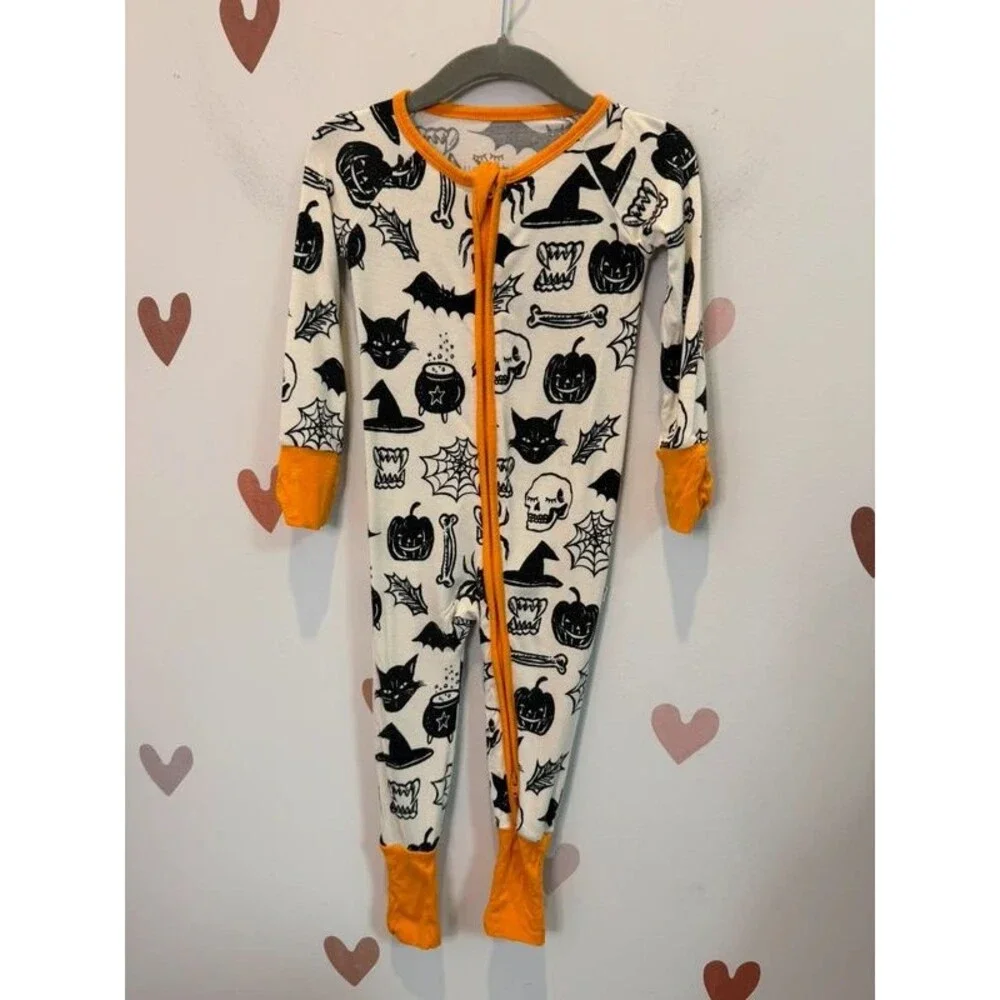 Little Sleepies Halloween Zippy 6-12 months